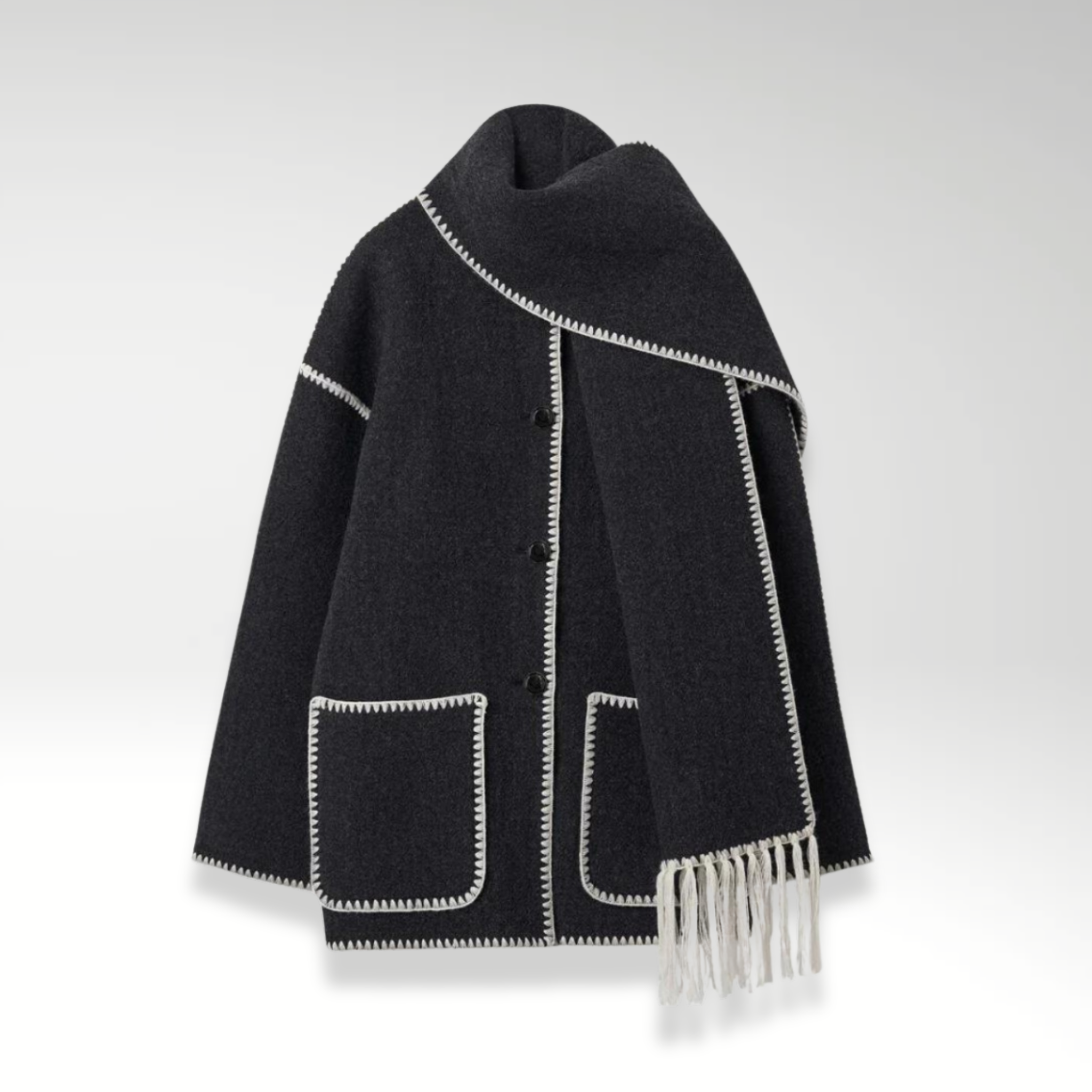 Andrea Mode™ | Tidløs Chic Frakke