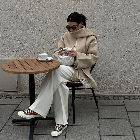 Andrea Mode™ | Tidløs Chic Frakke