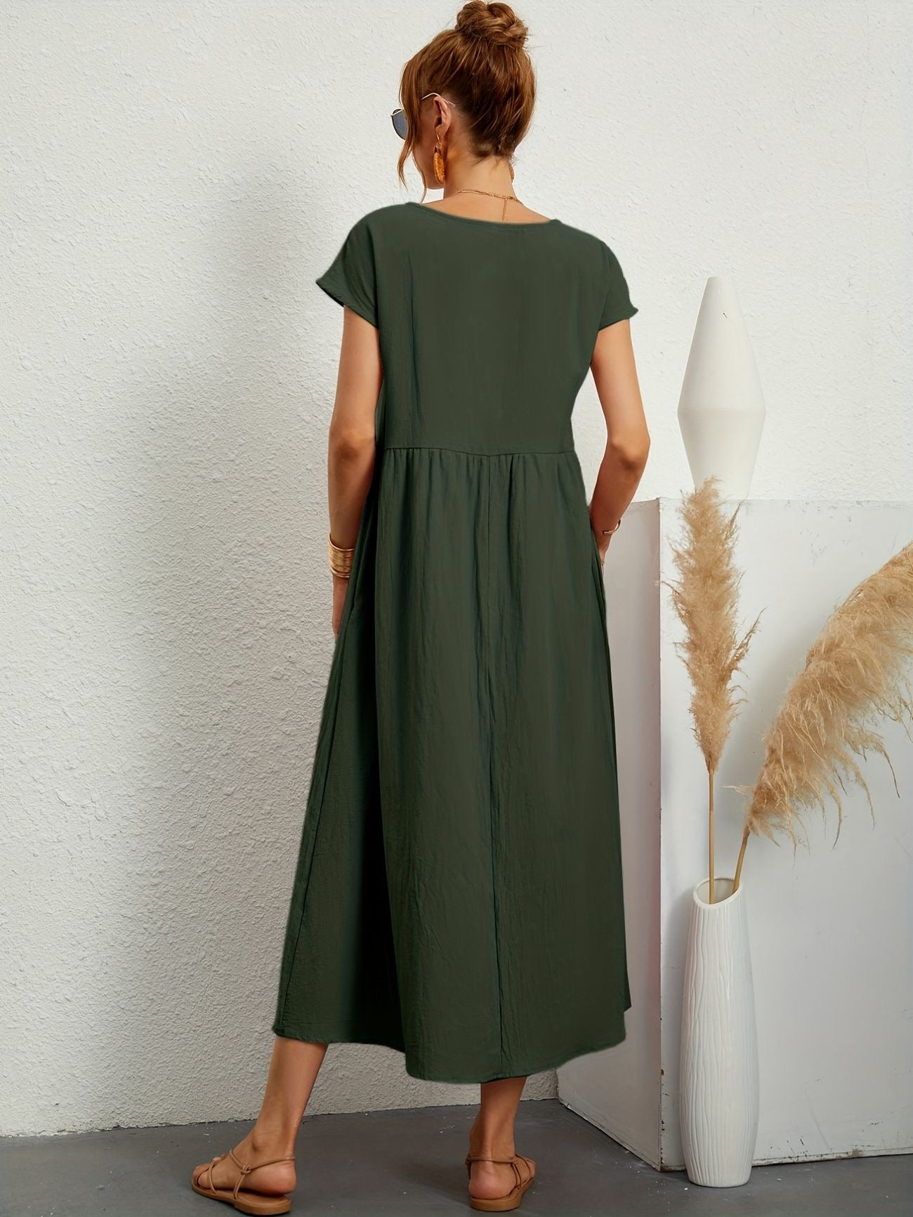Greta™ | Elegant linnedragt